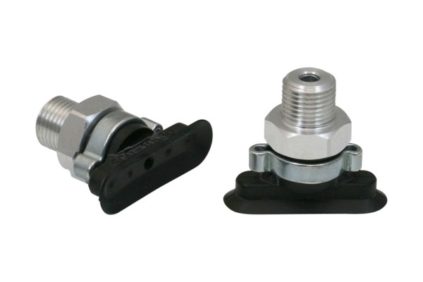 Flachsauggreifer (oval) SGON 30x10 NBR-60 G1/8-AG