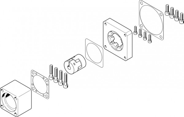 EAMM-A-D60-100A-S1 Axialbausatz
