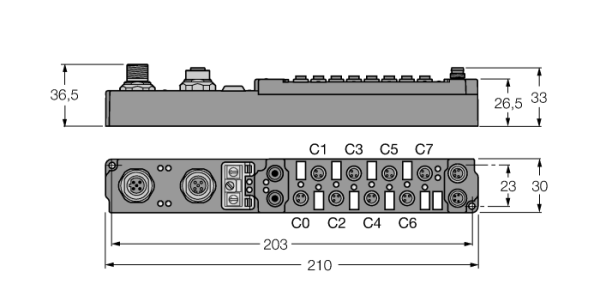 Piconet Koppelmodul DP 4E/4A 2xFeldbusanschluß