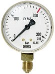 ID: 101290 - Manometer neutral, G 1/4 radial unten, Messber. 0 - 315 bar, Ø 63