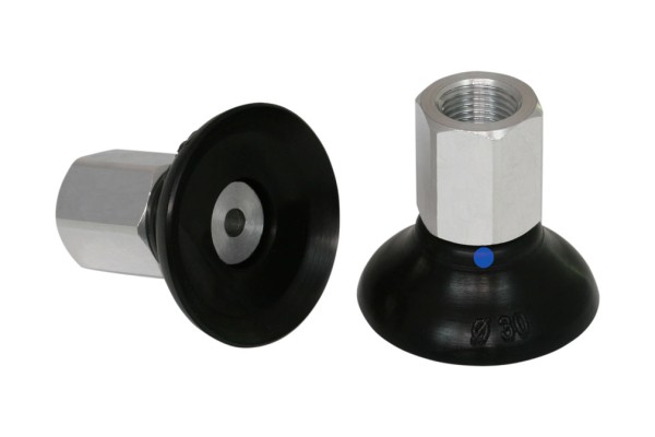 Flachsauggreifer (rund) PFYN 30 NBR-AS-55 G1/8-IG