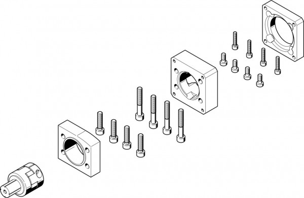 EAMM-A-N38-60H Axialbausatz
