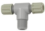 ID: 110817 - T-Einschraubverschraubung G 1/8 a., für Schlauch 6/8 mm, PA