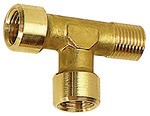 ID: 112736 - T-Stück, innen/innen/außen, G/R 3/4, SW 25, Messing blank