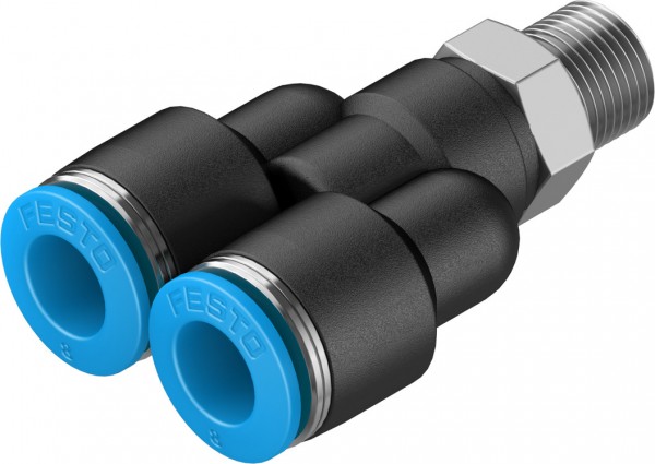 QSY-1/8-8 Y-Steckverschraubung