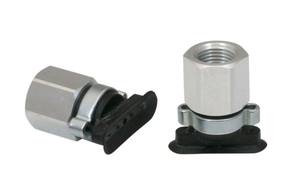 Flachsauggreifer (oval) SGON 24x8 NBR-60 G1/8-IG