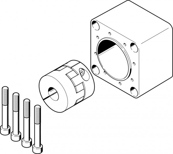 EAMM-A-D100-120G Axialbausatz
