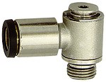 ID: 108633 - L-Steckverschraubung »click-clock«, drehbar, M5 a., Schlauch-Ø 5