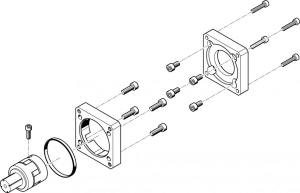 EAMM-A-K38-60G Axialbausatz