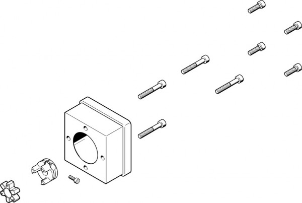EAMM-A-T46-87A Axialbausatz