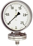ID: 102593 - Plattenfedermanometer Chemie, G 1/2 radial unten, 0 - 6,0 bar, Ø 100