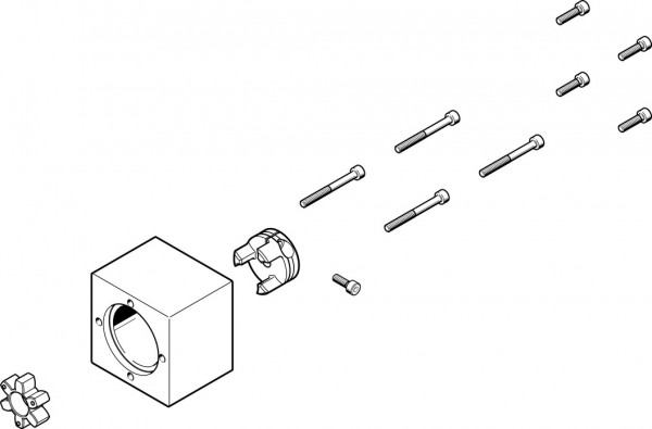 EAMM-A-T42-60P Axialbausatz