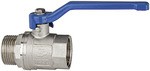 ID: 115723 - Kugelhahn »valve line«, Handhebel blau, MS vern., IG/AG, G 1