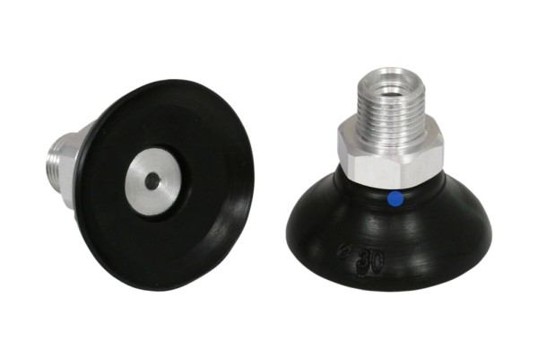 Flachsauggreifer (rund) PFYN 30 NBR-AS-55 G1/8-AG