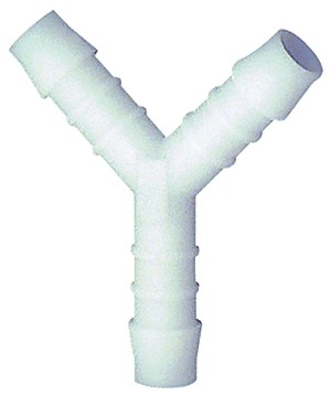 ID: 111046 - Y-Schlauchverbindungsstutzen, für Schlauch LW 10, Winkel 90°, POM