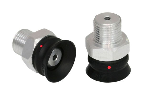 Flachsauggreifer (rund) PFYN 15 SI-AS-55 G1/8-AG