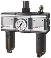 ID: 133130 - Wartungseinheit 3-tlg. »multifix« mit Metallbehälter, BG 4, G 1