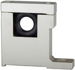 ID: 116515 - Verbindungselement mit Wandbefestigung, 1 Bohrung, mit L-Bügel