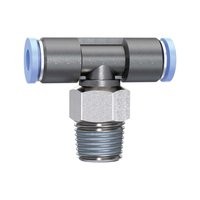ID: 148849 - T-Steckverschraubung »Blaue Serie« mini, drehbar, R 1/8