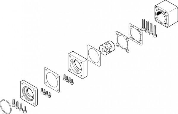 EAMM-A-D60-60G-S1 Axialbausatz