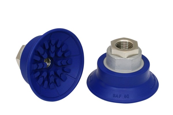 Flachsauggreifer (rund) SAF 50 NBR-60 G1/4-IG