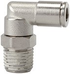 ID: 108914 - L-Steckverschraubung »metallica«, drehbar, R 1/4 a., Schlauch-Ø 8