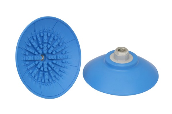 Flachsauggreifer (rund) SAF 125 NBR-45 G1/4-IG