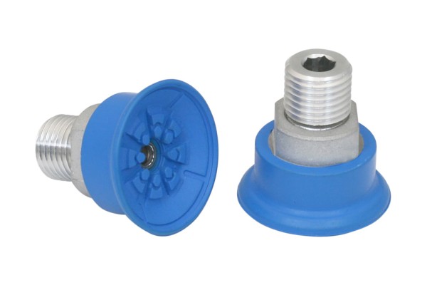 Flachsauggreifer (rund) SAF 30 NBR-45 M14x1.5-AG