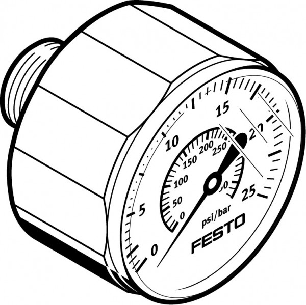 MA-27-25-R1/8 Manometer
