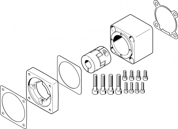 EAMM-A-D60-80P-S1 Axialbausatz