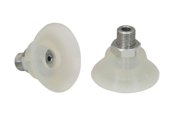 Flachsauggreifer (rund) PFYN 35 SI-55 G1/8-AG