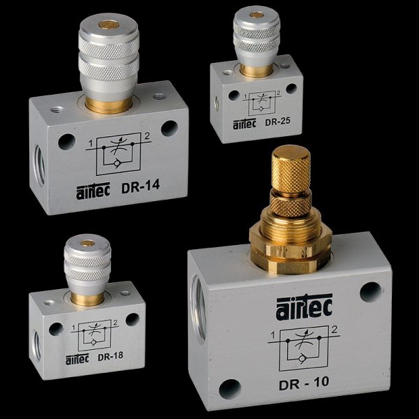 Drossel-Rückschlagventil