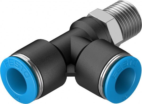 QSTL-1/4-10-50 T-Steckverschraubung