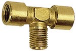 ID: 112728 - T-Stück, innen/außen/innen, G/R 3/8, SW 17, Messing blank