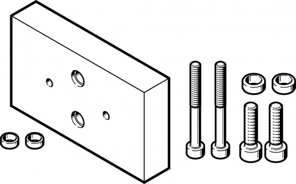 DHAA-G-G6-20-B6-14 Adapterbausatz