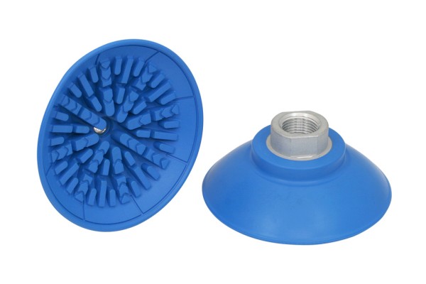 Flachsauggreifer (rund) SAF 80 NBR-45 G3/8-IG