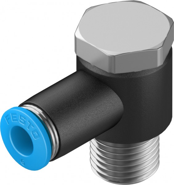 QSLV-1/4-6 L-Steckverschraubung