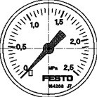 MA-50-2.5-1/4-EN Manometer