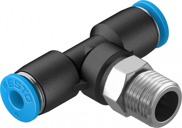 QST-1/8-4-100 T-Steckverschraubung