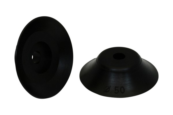 Flachsauger (rund) PFG 50 NBR-55 N008