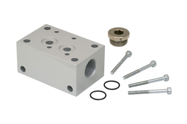 Druckluftanschlussplatte GP 2 SMP 15..30/SCP 20..3