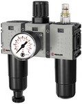 ID: 142500 - WE 3-tlg. »FUTURA-mini«, Metallbe., Stand.manometer, G 1/4, 0,5-8, HA