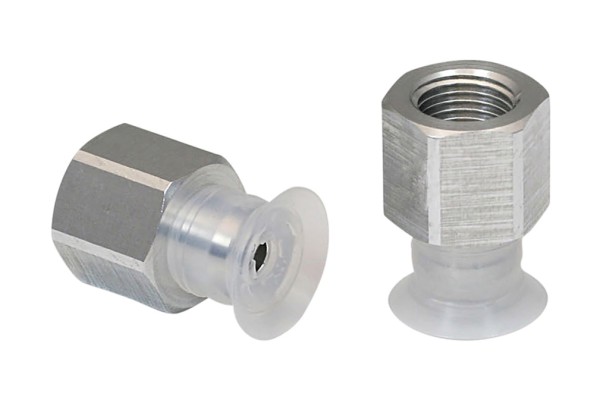 Flachsauggreifer (rund) SGPN 15 SI-50 G1/8-IG