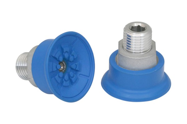 Flachsauggreifer (rund) SAF 30 NBR-45 G1/4-AG