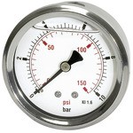 ID: 116336 - Glyzerinmano »pressure line« G 1/4 hinten 0-400 bar/6000 psi, Ø63
