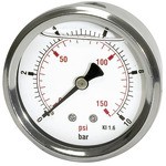 ID: 116335 - Glyzerinmano »pressure line« G 1/4 hinten 0-250 bar/3600 psi, Ø63