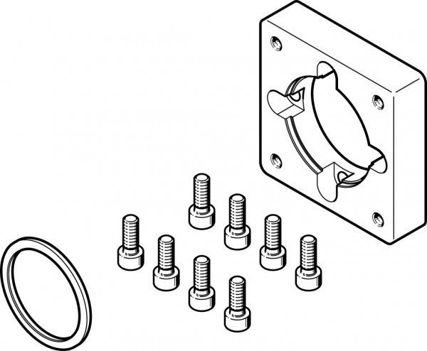 EAMF-A-64A/B-67A-S1 Motorflansch