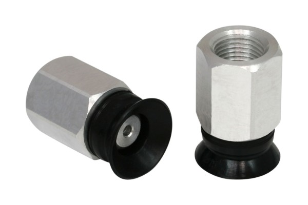 Flachsauggreifer (rund) PFYN 15 NBR-55 G1/8-IG