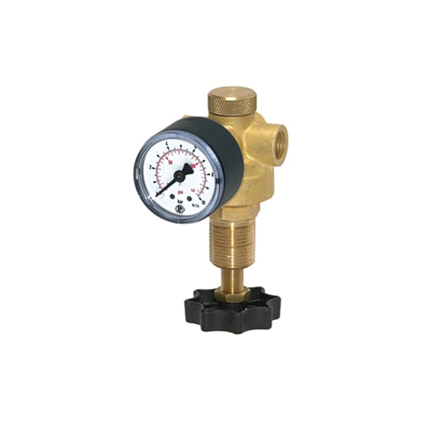 ID: 101307 - Druckregler für Wasser, inkl. Manometer, G 1/4, 0,5 - 6 bar