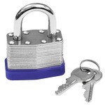 ID: 139824 - Vorhängeschloss Messing 45 mm, Bügel-Ø 7 mm, inkl. 2 Schlüssel